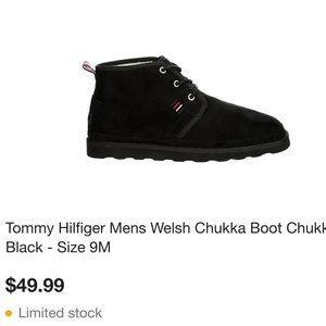 Tommy Hilfiger Chukka boots size 10M